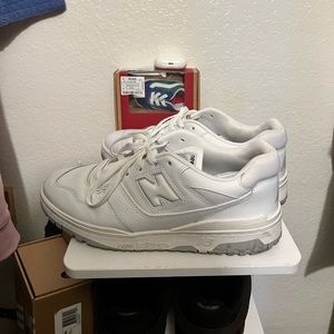 New balance 550 white grey size 11